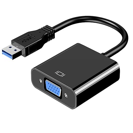 USB 3.0 to VGA (Supports USB 2.0): - Cable & Connector by OEM