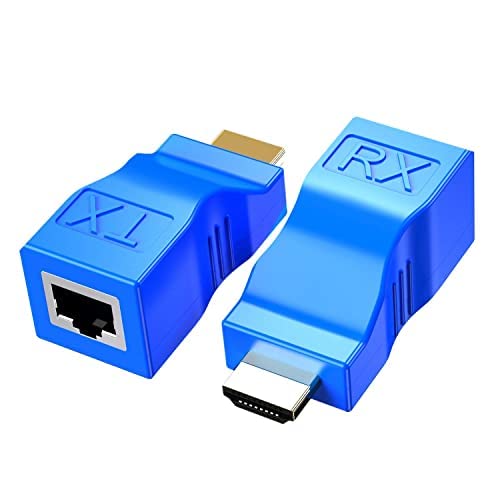 HDMI to RJ45 Network Cable Extender Converter - Electronics