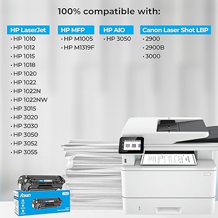 Foxin FTC 12A Laser Printer Toner Cartridge - Image 3