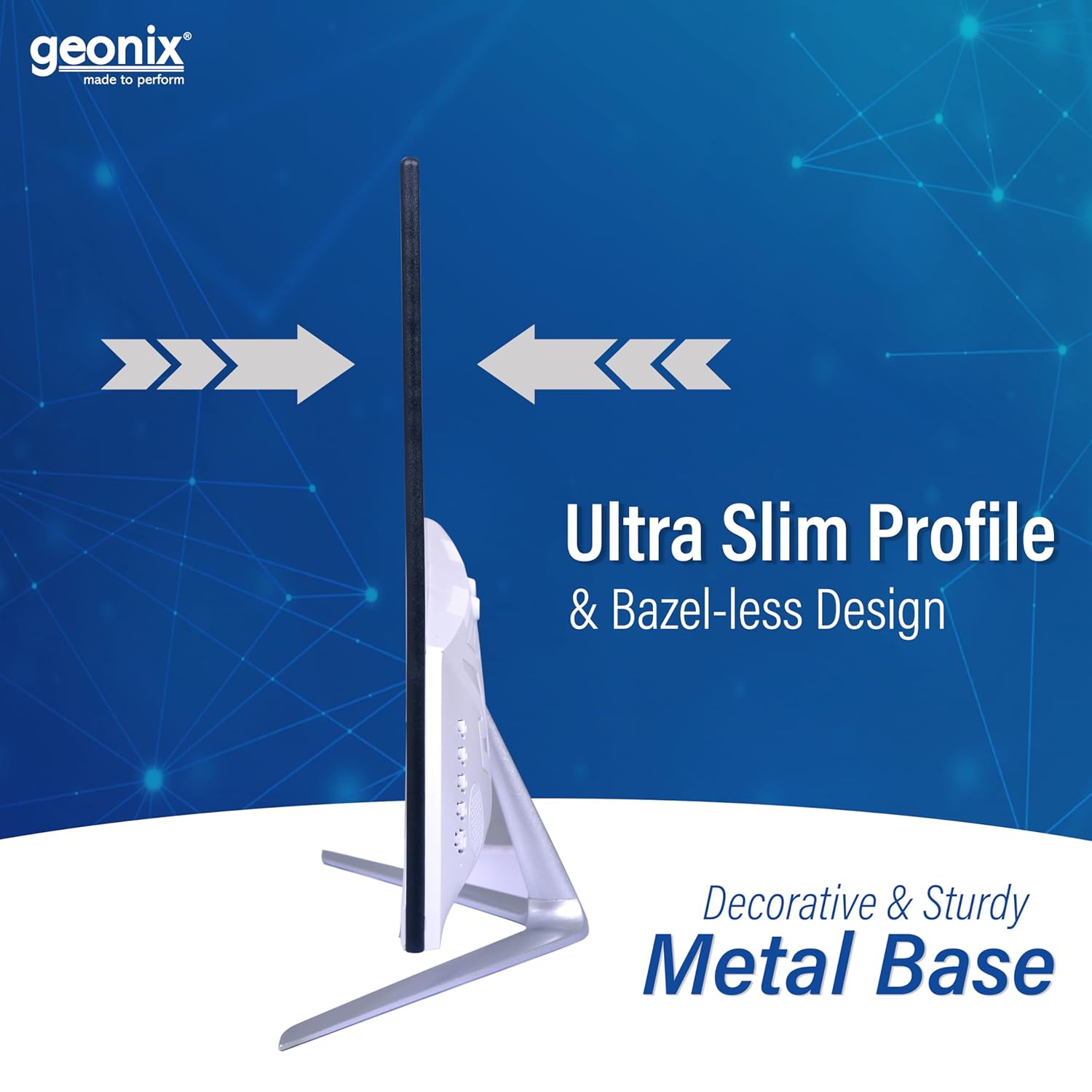 GEONIX 24 Inch PC Monitor | TFT | Full HD 1920 x 1080 ... - Image 3